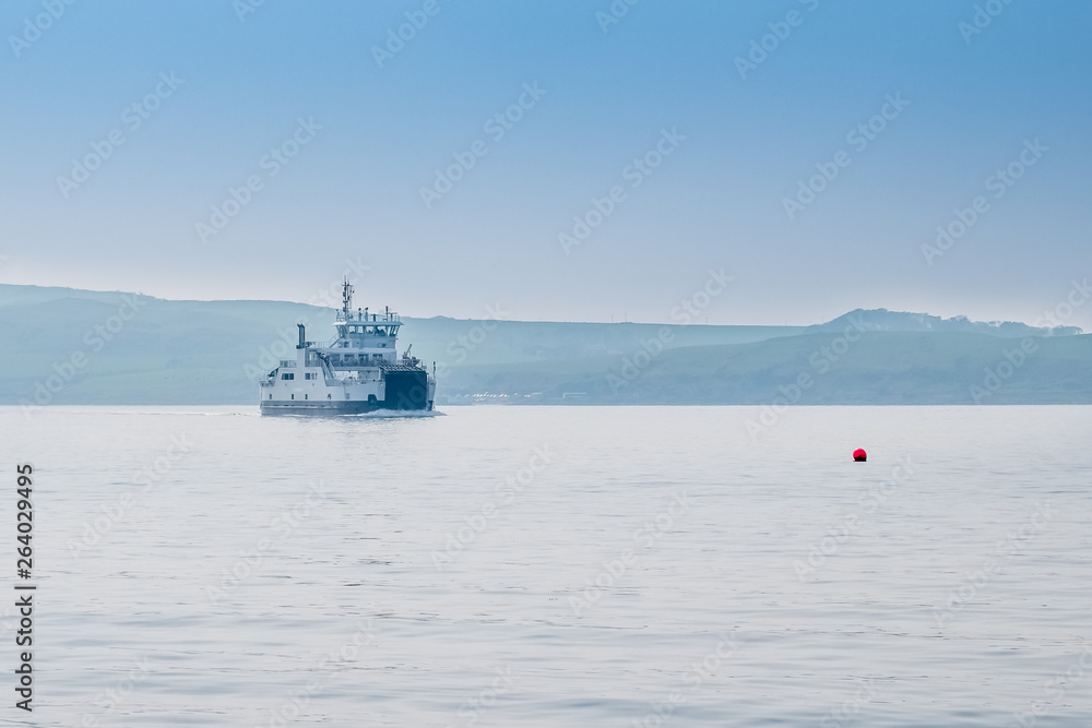 Car Ferry on a warm Sunny Easter Largs Scotland Car Ferry on a warm Sunny Easter Largs Scotland