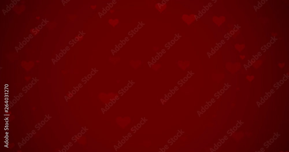 Soft blurry heart shapes on red backgrond. Soft blurry heart shapes on red backgrond.
