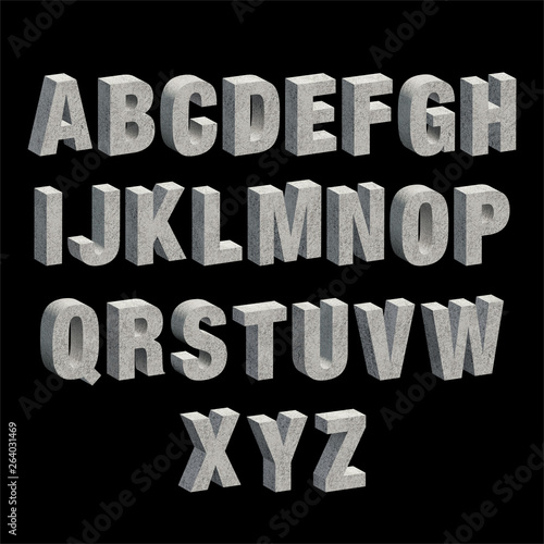 Concrete letters