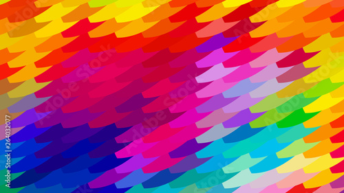 Abstract Colorful Geometric Shapes Background Illustrator
