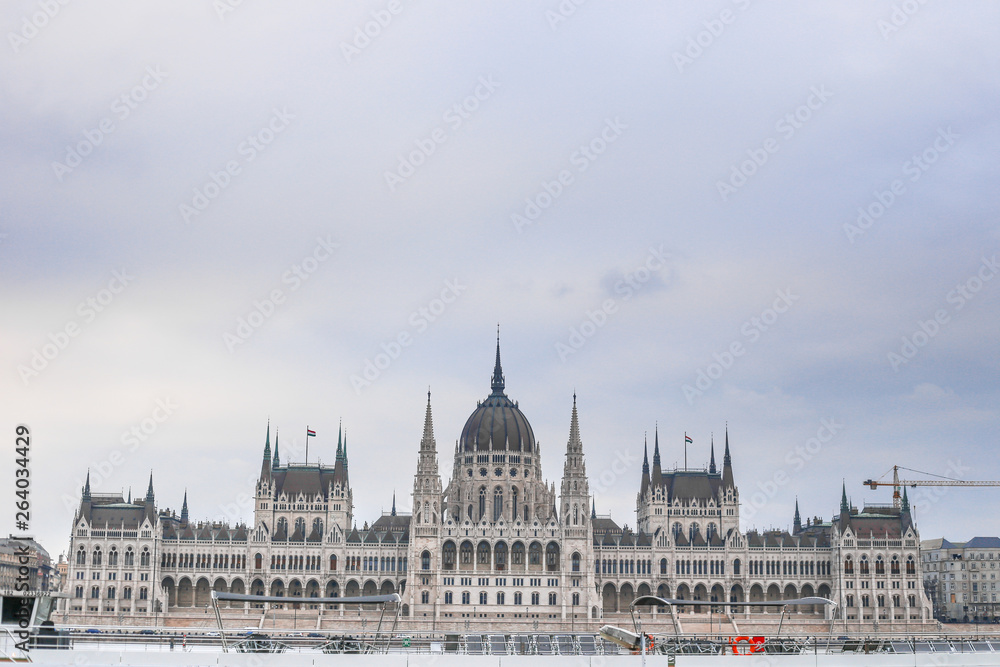 Fototapeta premium hungarian parliament in budapest