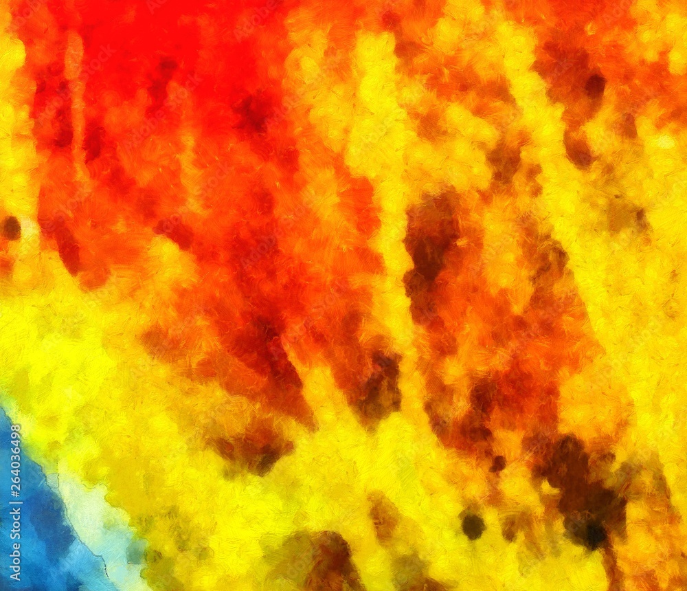 Obraz premium Abstract art painted texture background. Textured oil strokes and splashes on canvas. Simple creativity pattern for design. Close up macro palette in mixed colors. Original grunge backdrop.