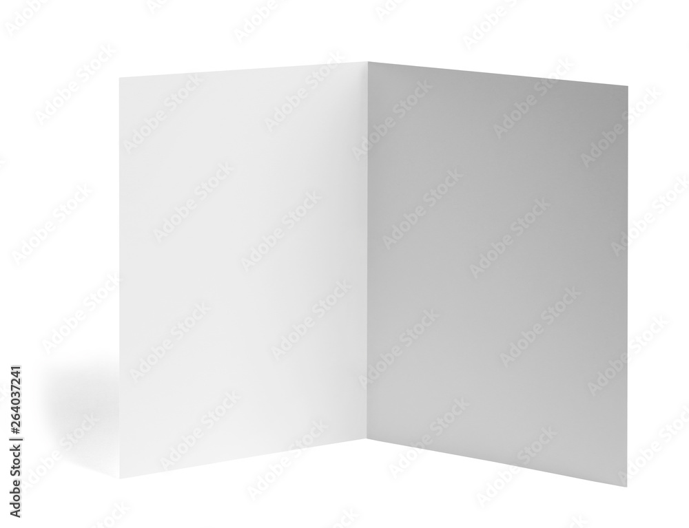 folded leaflet white blank paper template book folded leaflet white blank paper template book