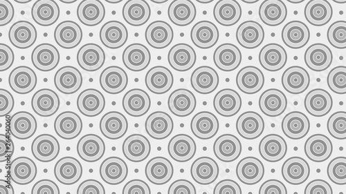Light Grey Seamless Concentric Circles Background Pattern