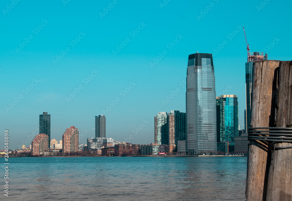 Obraz premium New York view from ferri 