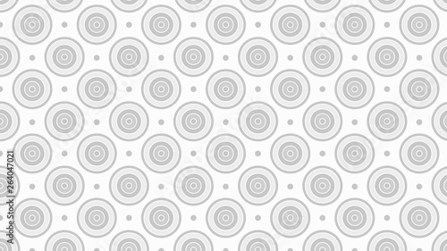 Light Grey Concentric Circles Pattern Graphic