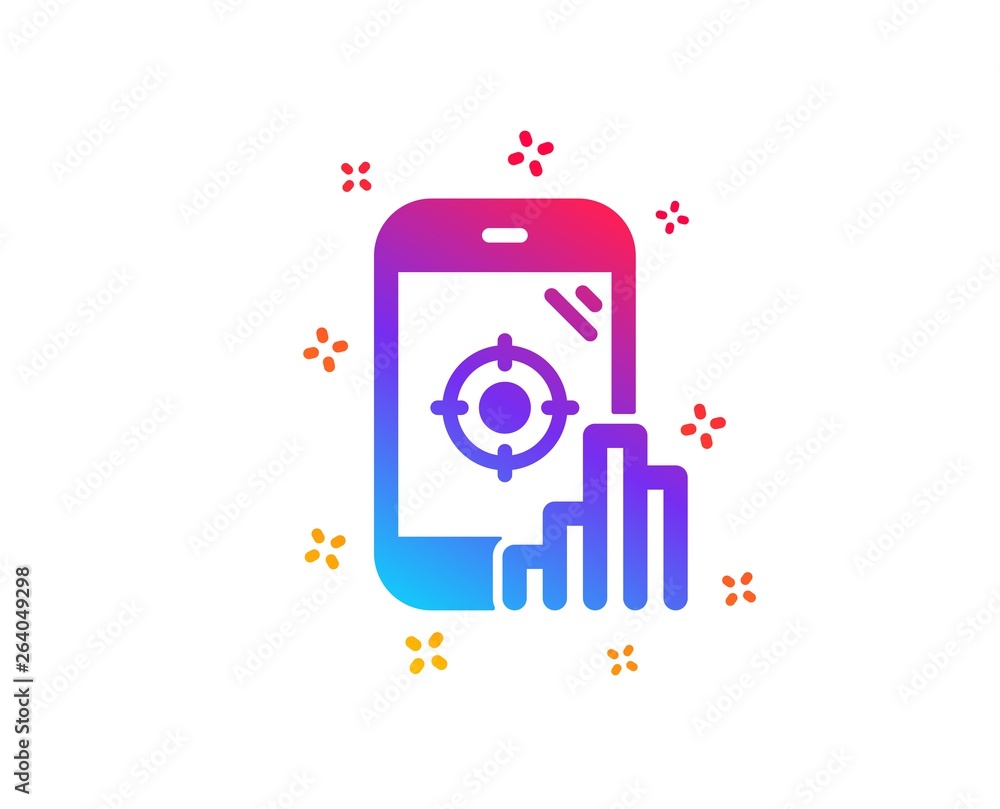 Seo phone icon. Search engine optimization sign. Aim target symbol. Dynamic shapes. Gradient design seo phone icon. Classic style. Vector Seo phone icon. Search engine optimization sign. Aim target symbol. Dynamic shapes. Gradient design seo phone icon. Classic style. Vector