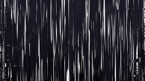 Abstract Black and White Vertical Lines and Stripes Background