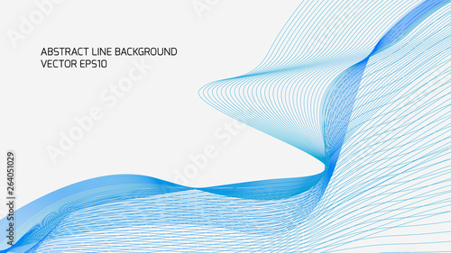ine wave abstract background of digital element design. Concept for future digital technology with blank copy space. it can be use for data and network web banner. vector illustration