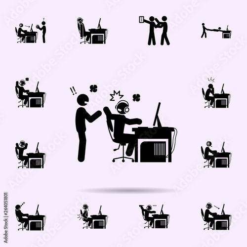 man addiction icon. gamer icons universal set for web and mobile