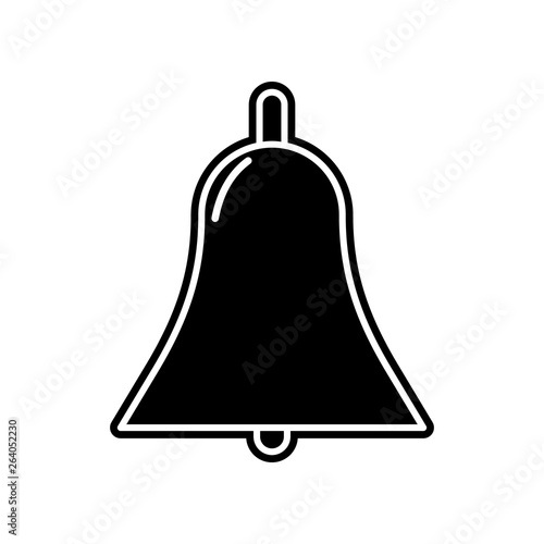 bell icon. Element of Education for mobile concept and web apps icon. Glyph, flat icon for website design and development, app development