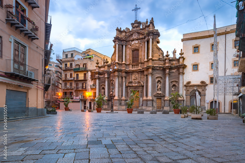 Church Sant'Anna in Palermo, Sicily, Italy