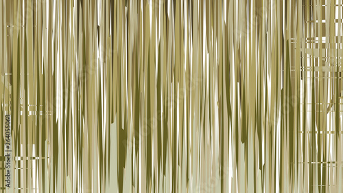 Abstract Green Vertical Lines and Stripes Background Vector Illustration