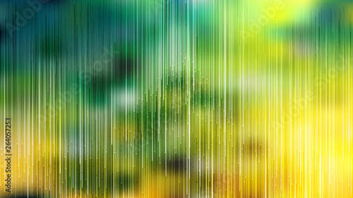 Abstract Orange and Green Vertical Lines Background