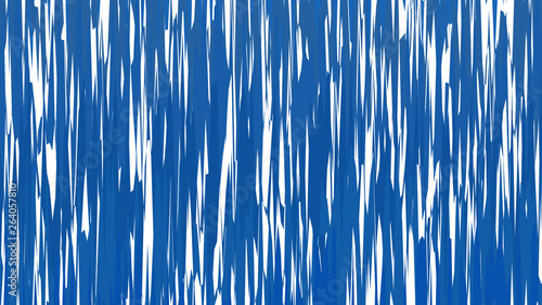 Blue and White Vertical Lines and Stripes Background Vector Illustration