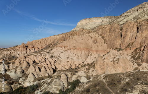 Rose Valley in Cavusin Village, Cappadocia, Nevsehir, Turkey