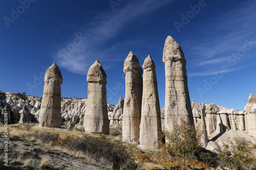 Rock Formations in Love Valley, Cappadocia, Nevsehir, Turkey