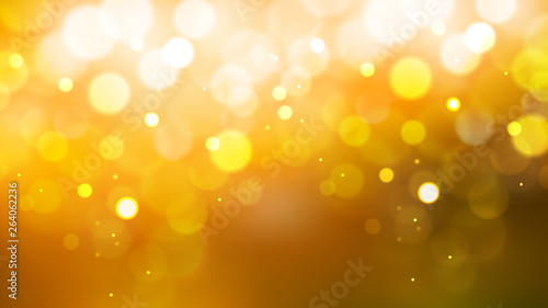 Abstract Orange Blur Lights Background