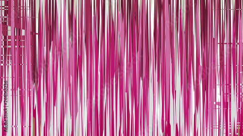 Pink and White Vertical Lines and Stripes Background Illustration