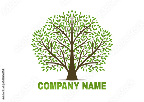 tree vector icon. logo design elements.