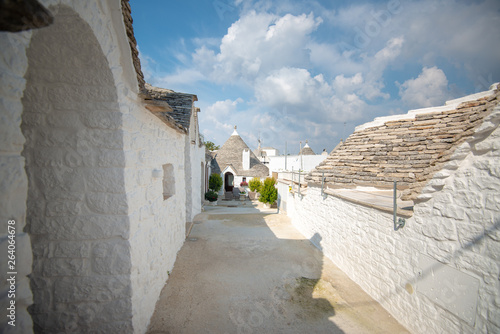 Charakterystyczne domki trulli Alberobello