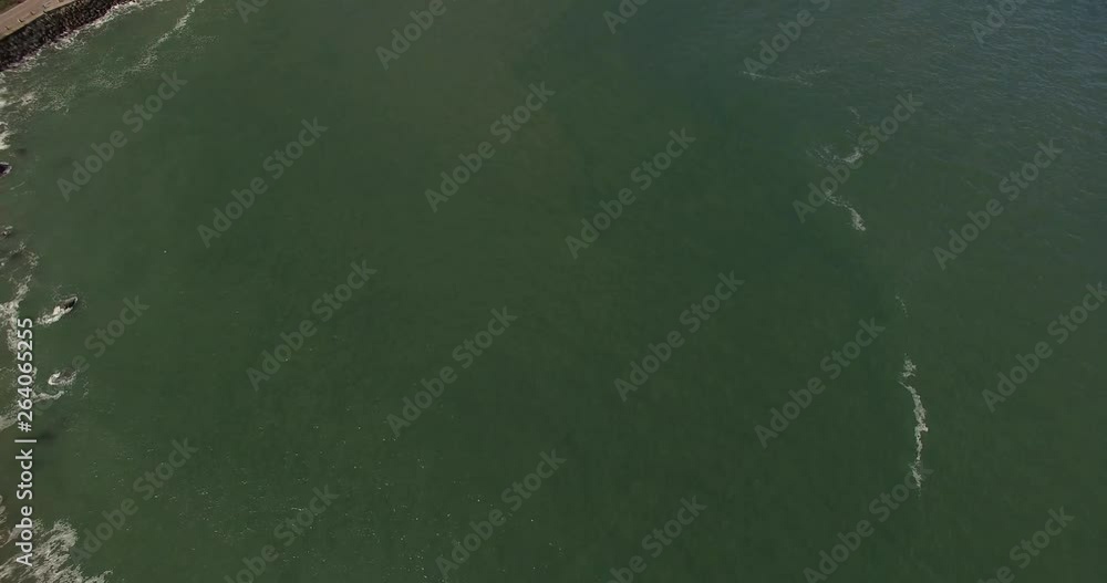 REAVEAL GOLDEN GATE BRIDGE. Aerial view of the bridge by drone on a clear day, Boats, traffic and birds to make an amazing day in California. REAVEAL GOLDEN GATE BRIDGE. Aerial view of the bridge by drone on a clear day, Boats, traffic and birds to make an amazing day in California.