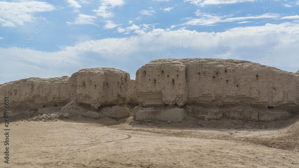 Ruins of a ziggurat at Kish, Iraq