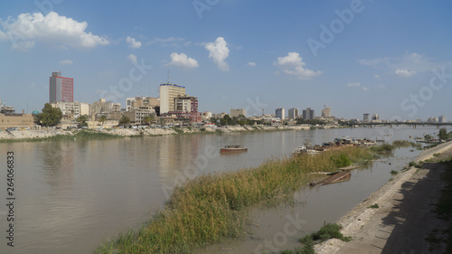 Tigris river. Baghdad, Iraq