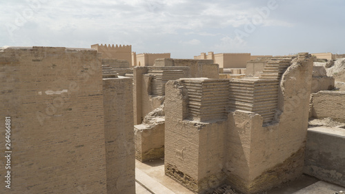 Stampa su tela Babylon city, Iraq