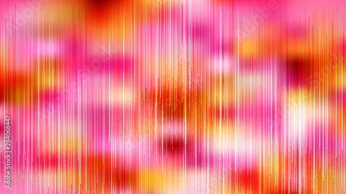 Abstract Pink and Orange Vertical Lines Background