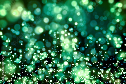 Gold Sparkle Bokeh Background