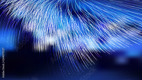 Black and Blue Graphic Background Vector