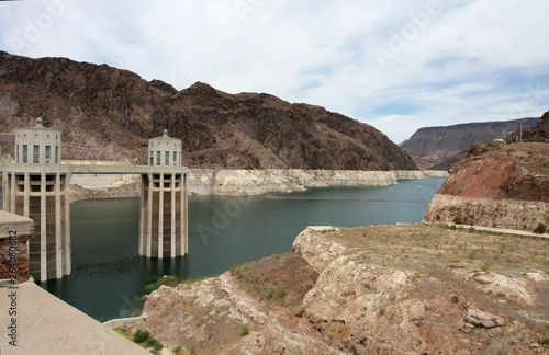Photography The penstock towers of the Hoover Dam