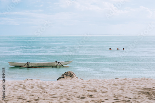 Wallpaper Mural Raining day at Matira Beach in Bora Bora Torontodigital.ca