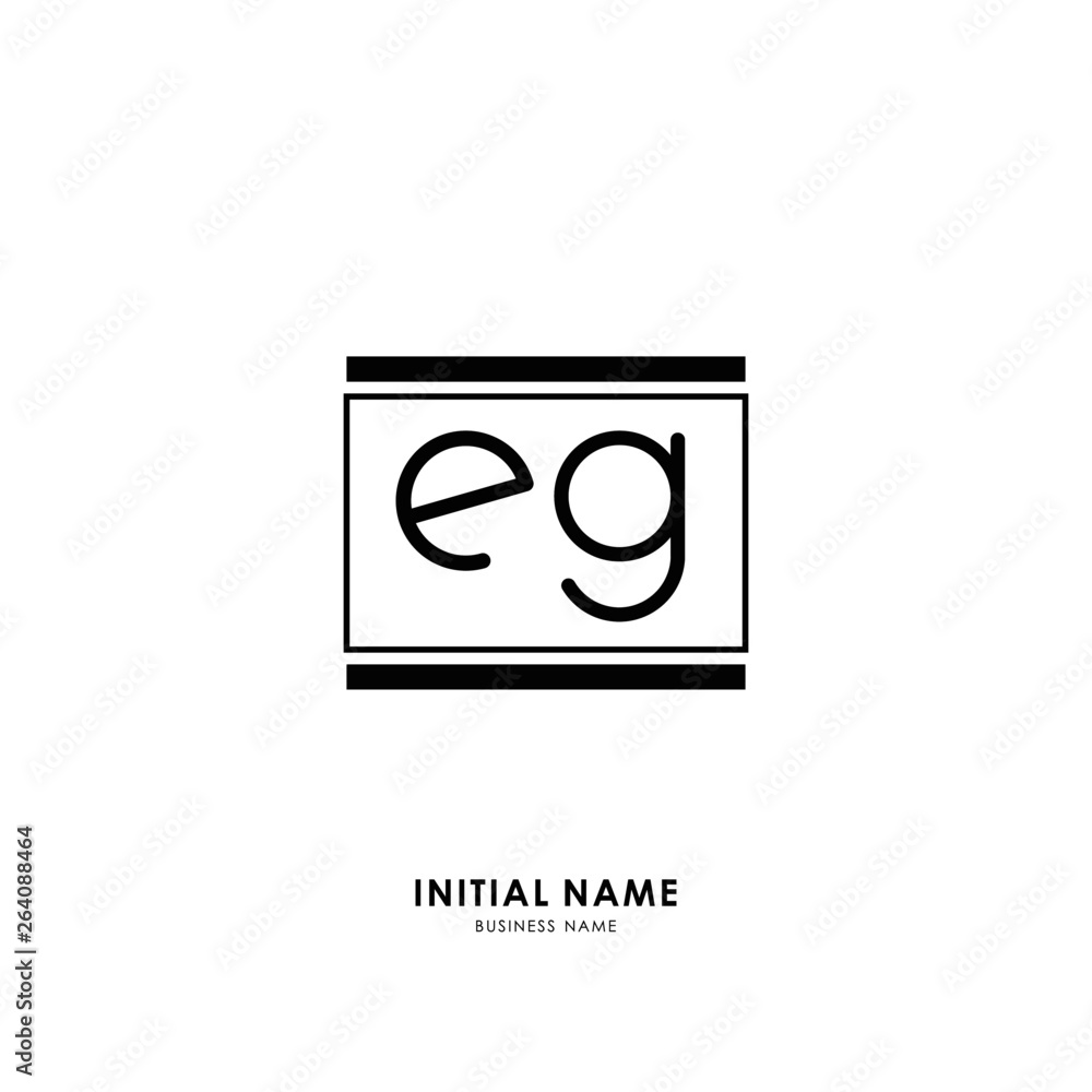 E G EG Initial logo letter with minimalist concept. Vector with scandinavian style logo. E G EG Initial logo letter with minimalist concept. Vector with scandinavian style logo.