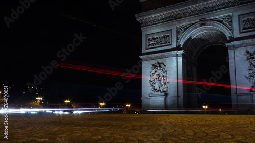 Long exposure in triumphal arch
