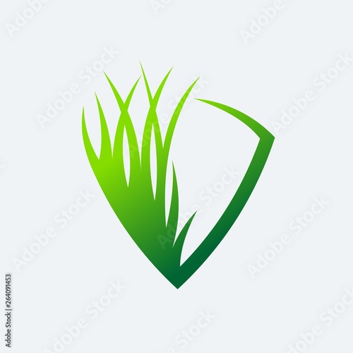 Grass Protection Logo Template