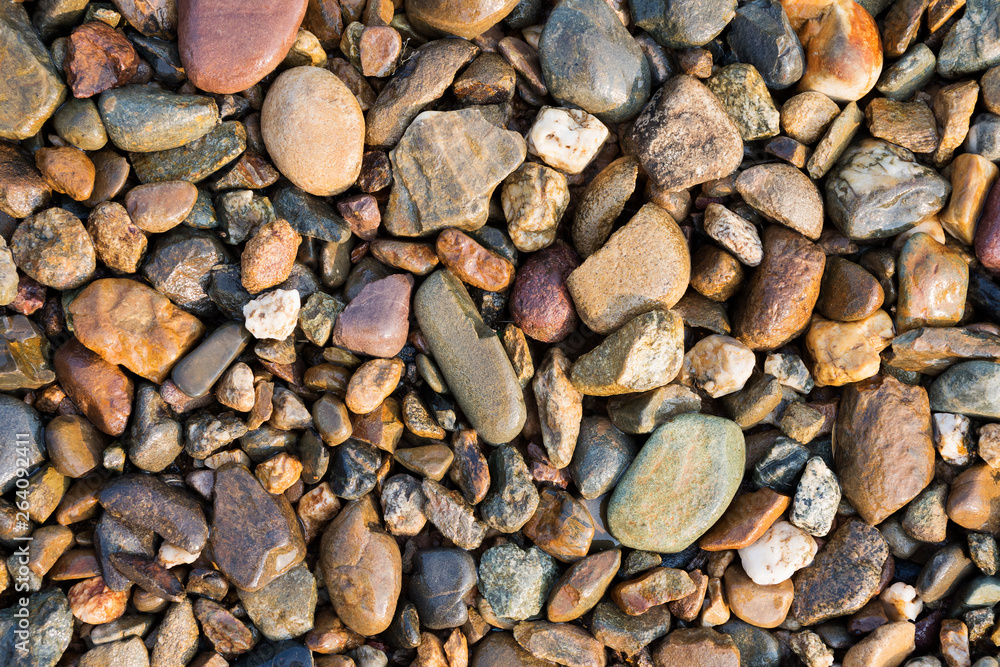 River rocks, various colors, background images River rocks, various colors, background images