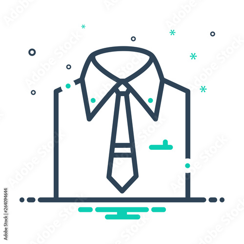 Mix line icon for menswear 