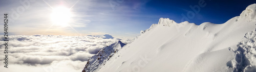 A Heavenly Panorama from atop Huayna Potosi in Bolivia