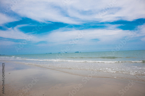 sea and beautiful beach  in Thailand