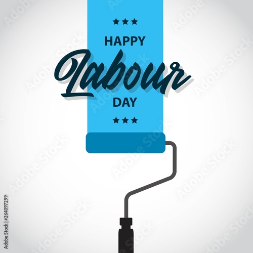 Labour day vector template. 1 May celebration laor day. photo