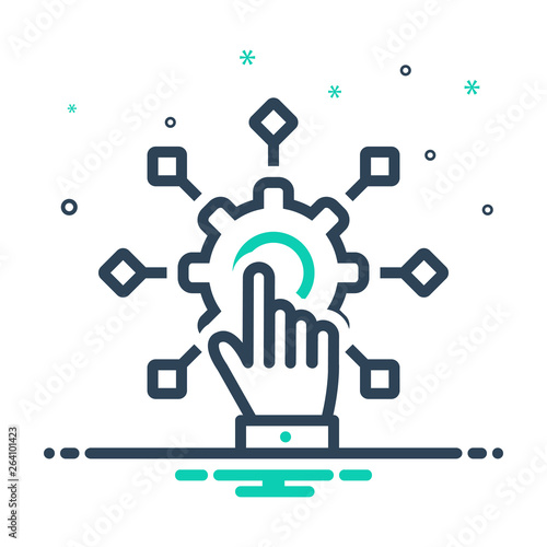 Mix line icon for adapt 