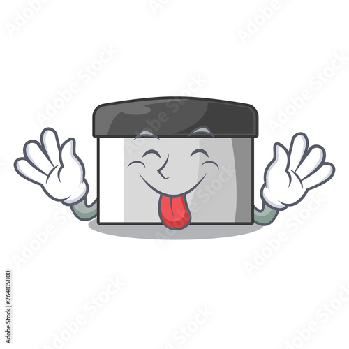 Tongue out pastry scraper in the cartoon shape