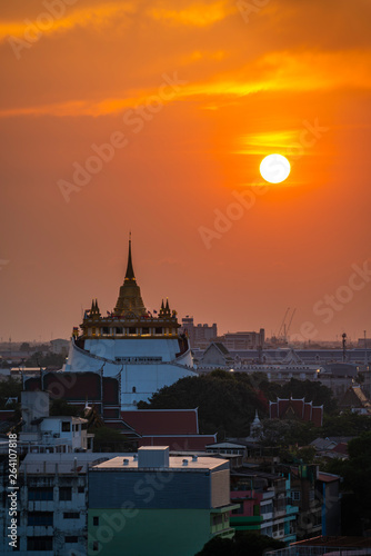 Wat Saket Ratcha Wora Maha Wihan Phu Khao Thong ฺBangkok Thailand © Pongpichet