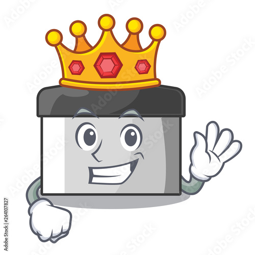 King pastry scraper in the cartoon shape