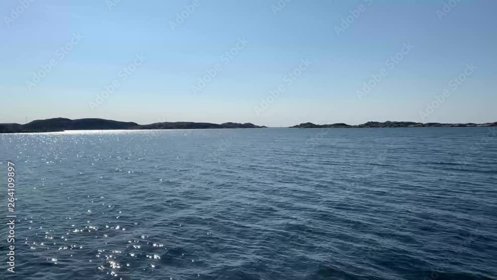 This is a shot of the swedish west coast with some small cliffs on the side. This is a shot of the swedish west coast with some small cliffs on the side.