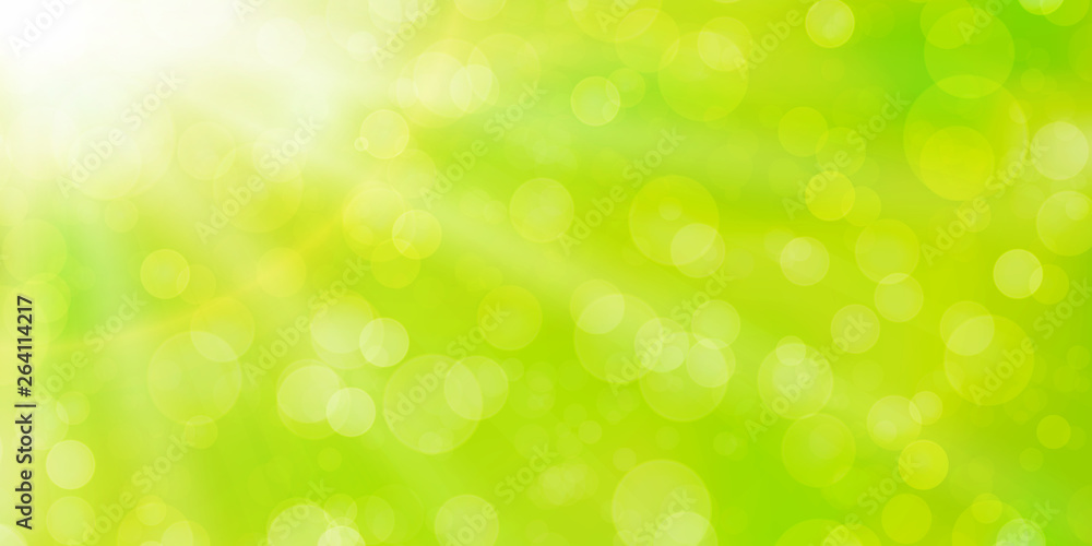 Abstract green background with bokeh. Vector illustration Abstract green background with bokeh. Vector illustration