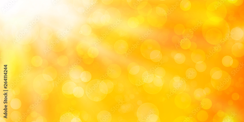 Orange abstract background with bokeh. Vector illustration Orange abstract background with bokeh. Vector illustration