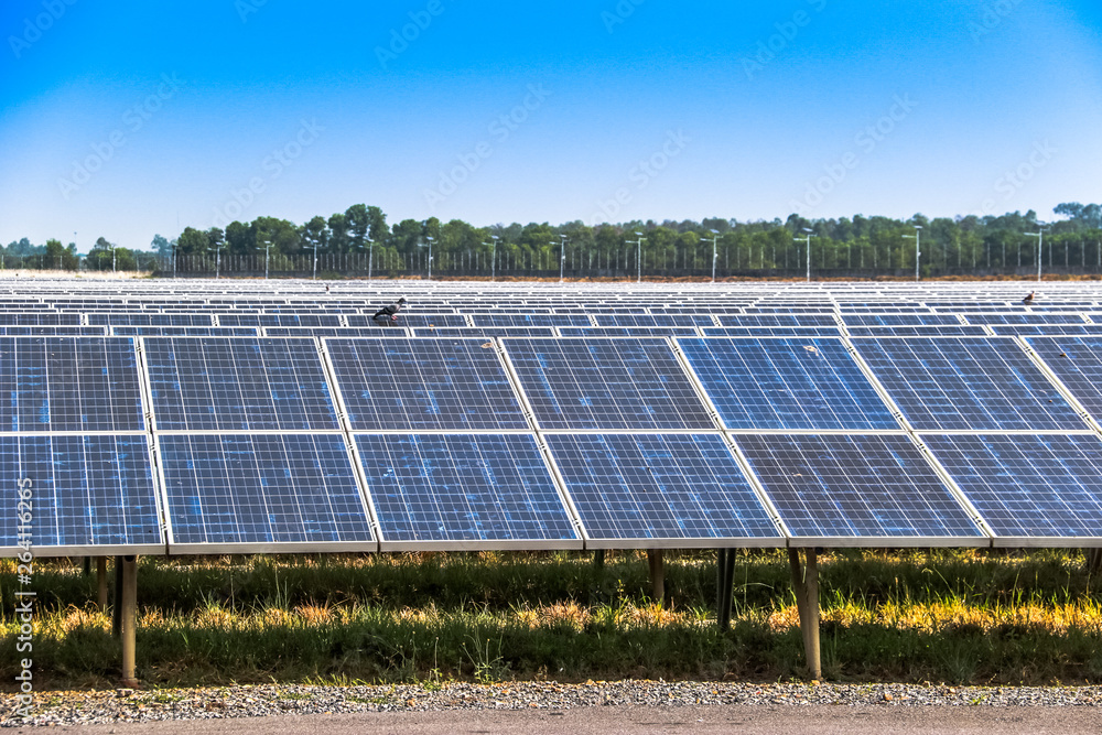 Solar panel generating electricity clean energy Solar panel generating electricity clean energy